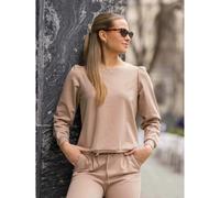 Sweatshirt femme Ichi IHKATE 2 Beige S