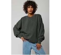 Sweatshirt Femme KAPORAL MALA - Gris - Manches longues - Imprimé ailes M