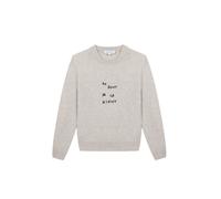 Sweatshirt femme Maison Labiche Choiseul Au Bout De La Night Lambswool Gris S