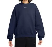 Nike - Women's Studio Fleece MW Oversize Crew - Pull - L - midnight navy / sail