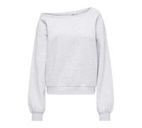 ONLY Sweat-shirt 'ONLRHINA' gris clair, Taille M