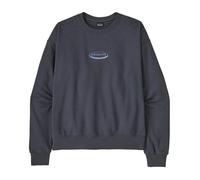 Patagonia Sweatshirt femme 95 Oval Logo Daily Crew Bleu Taille S