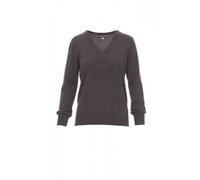 Sweatshirt femme - Payper - Business Melange - Col V - Gris M