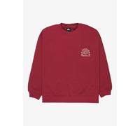 Quiksilver Sweatshirt Standard Crew Femme Rouge XS