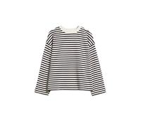 Sweatshirt femme rayé ARMEDANGELS Frankaa - Col rond - Manches longues - 100% coton biologique S