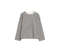 Sweatshirt femme rayé ARMEDANGELS Frankaa - Col rond - Manches longues - 100% coton biologique XL