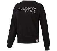 Sweatshirt femme Reebok Classics en molleton Noir XS