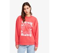 Roxy Lineup Terry Sweatshirt Orange L Femme