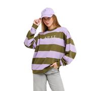 Sweatshirt femme Roxy Strictly Stripes Vert XL
