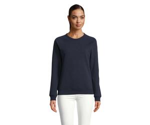 Sweatshirt femme Sol's Nelson Bleu 2XL