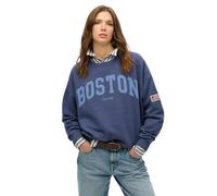 Superdry Athletic Relaxed Fit Sweatshirt Bleu XL Femme
