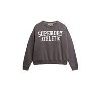 Superdry Athletic Essential Relaxed Applique Crew Sweatshirt Gris 2XS Femme