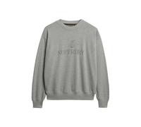 Superdry British Design Relaxed Fit Sweatshirt Gris XS Femme