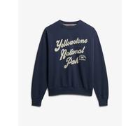Superdry Sweatshirt femme Lo-fi Outdoor Bleu XS