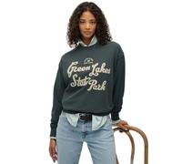 Sweatshirt femme Superdry Lo-fi Outdoor Vert L