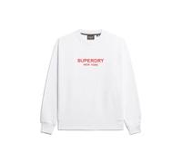 Superdry Sport Luxe Loose Sweatshirt Blanc M Femme