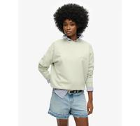 Superdry Sport Luxe Loose Sweatshirt Beige L Femme