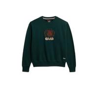 Superdry Crest Loose Crew Sweatshirt Vert XL Femme