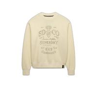 Sweatshirt femme Superdry Vintage Beige S