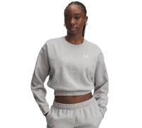 Under Armour Rival Fleece Piped Crew Sweatshirt Gris XS Femme