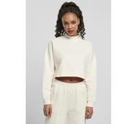Urban Classics – Sweatshirt court oversize col montant Blanc 3XL Femme