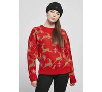 Sweatshirt femme Urban Classics oversized christmaser Rouge S