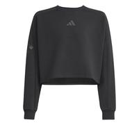 adidas - Kid's Future Icons 3-Stripes Crew - Pull - 128 - black / black