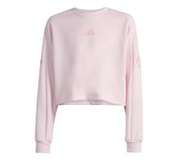 adidas - Kid's Future Icons 3-Stripes Crew - Pull - 140 - clear pink / true pink