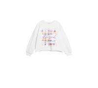 Sweatshirt fille Desigual Jane Blanc 11/12 ans