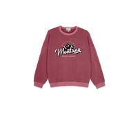 Sweatshirt fille French Disorder Max Washed Montana Rouge 7/8 ans