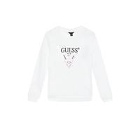 GUESS Sweat-shirt rose foncé / noir / blanc cassé, Taille 140