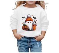 Sweatshirt Fille Poncho Plaid Oversize en Polaire Fashion Trendy Vêtement Printemps et Automne Décontracté Pull Col Rond Coton Enfant Ado Taille Unique pour Bebe Filles 2-7 Ans