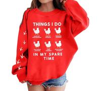 Sweatshirt Fille Pull Enfant Sweat Manches Longues Décontracté à Col Rond athlétique Haut Uniforme Scolaire pour l'extérieur - Doux et léger T-Shirt Basique pour Tout-Petits