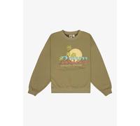 Roxy - Kid's Lineup Crew RG Terry - Pull - 16 Years - XXL - oil green