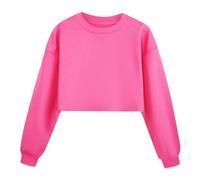 Sweatshirt Fille - Sweat à Capuche zippé Sport Basics Fille Fashion Trendy Vêtement Sweatshirt Tie-Dye Pulls, Crop Top Harajuku Pull Vêtements Mode et Ado 7-14 Ans
