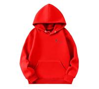 Sweatshirt Fille - Sweat Basics Motif Placé Fille Zippé Veste Polaire Doublée Hoodie Sweatshirt Tie-Dye Pulls Pullover Sweatshirt Veste Fourrée Blouson Doublé pour Ado 7-14 Ans