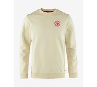 Sweatshirt Fjällräven 1960 Logo Badge blanc crème - M