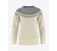 Sweatshirt Fjällräven Övik Knit blanc bleu femme - L