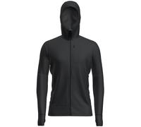 Sweatshirt fonctionnel homme Icebreaker M Mer 260 Quantum IV LS Zip Hoodie Taille: XL / Couleur: noir