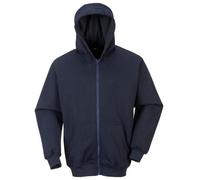Portwest FR81 Sweatshirt FR zippe a capuche Marine - Taille XXL