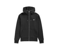 Fred Perry Sweat-shirt zippé à capuche Noir Taille S