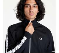 Sweatshirt Fred Perry Taped Track Jacket Black Xl