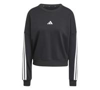Adidas Sweatshirt Essentials 3 Stripes French Terry Noir L Femme