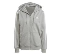 Sweatshirt full zip femme adidas Essentials 3-Stripes Regular Gris M Female