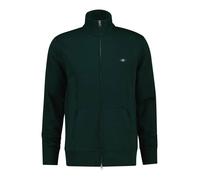 Sweatshirt full zip Gant Reg Shield - tartan green S