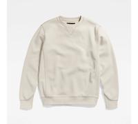 G-star Premium Core Regular Fit Sweatshirt Beige L Homme