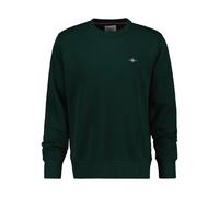 GANT Sweat-shirt gris argenté / sapin / rouge, Taille XL