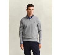 GANT Sweat Reg Shield Demi-zip Taille L Gris