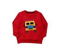 Sweatshirt Garcon T-Shirt Enfant Garçon Printemps Automne Couleur Uni Chemise Sweat Shirt Confortable et la Mode Sweats pour Enfants Pull Ado 7-14 Ans