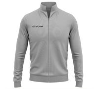 Givova Citta´ Full Zip Sweatshirt Gris 10-12 Years Enfants